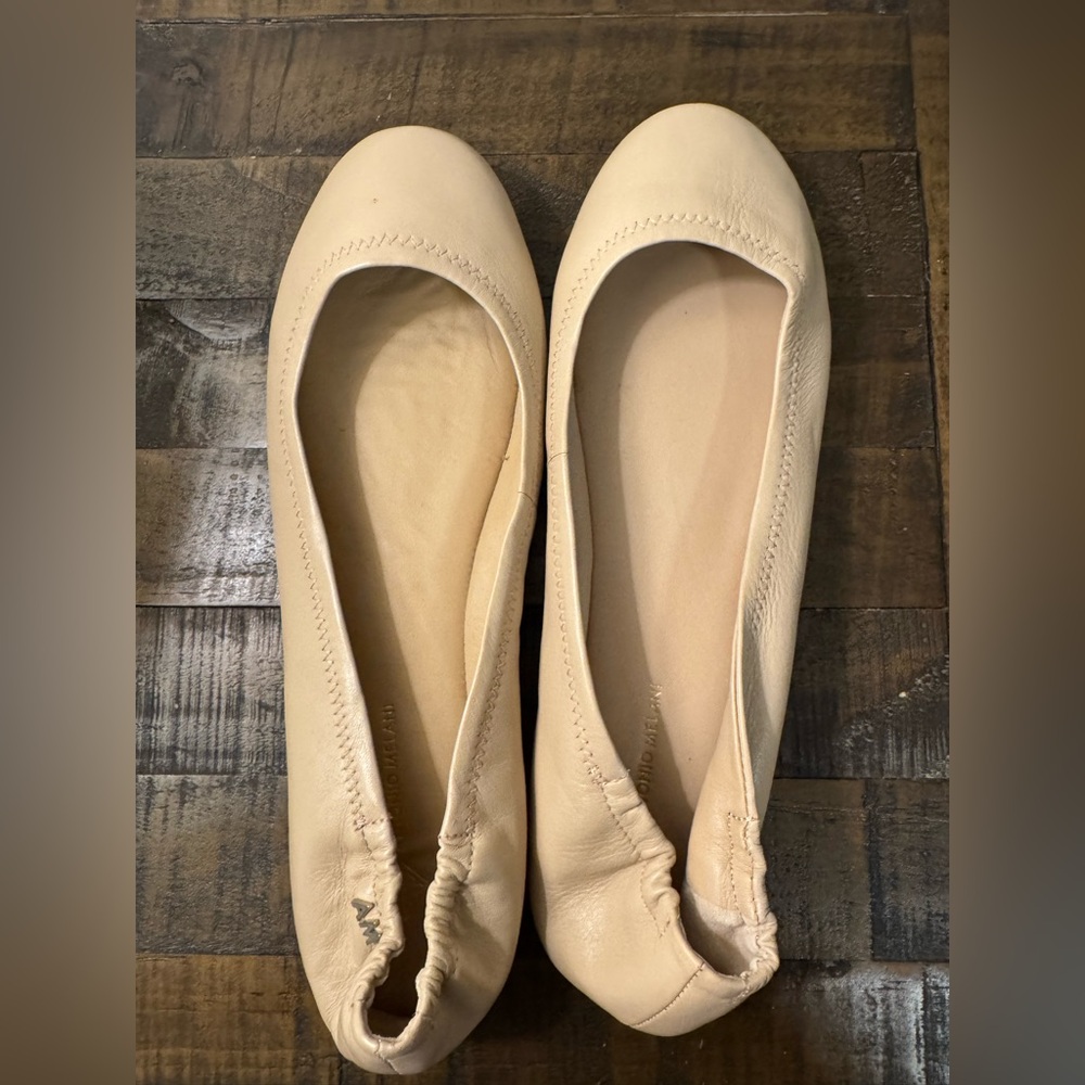 ANTONIO MELANI Tan Flats, NEW, Size 11, NEVER WORN